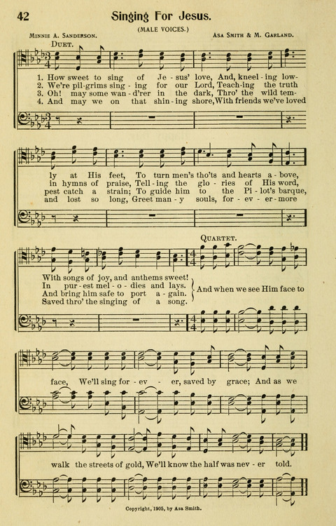 Songs for Service: in Church and Home page 42