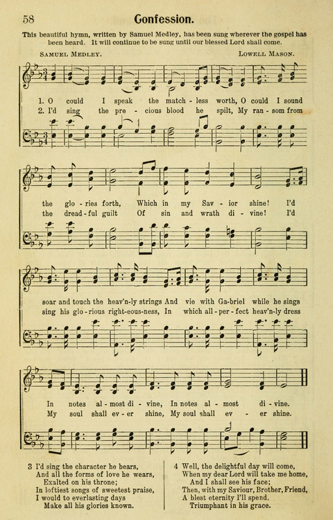 Songs for Service: in Church and Home page 58