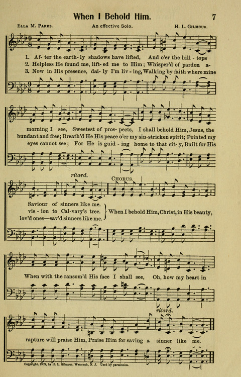 Songs for Service: in Church and Home page 7