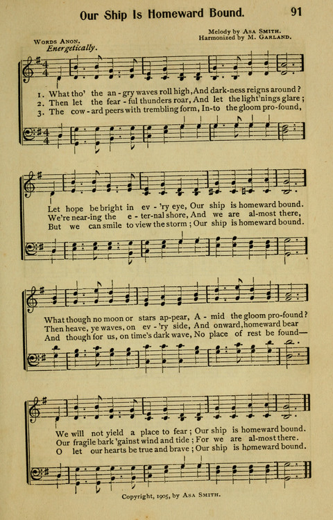 Songs for Service: in Church and Home page 91