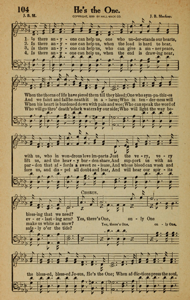 Songs for Service page 104