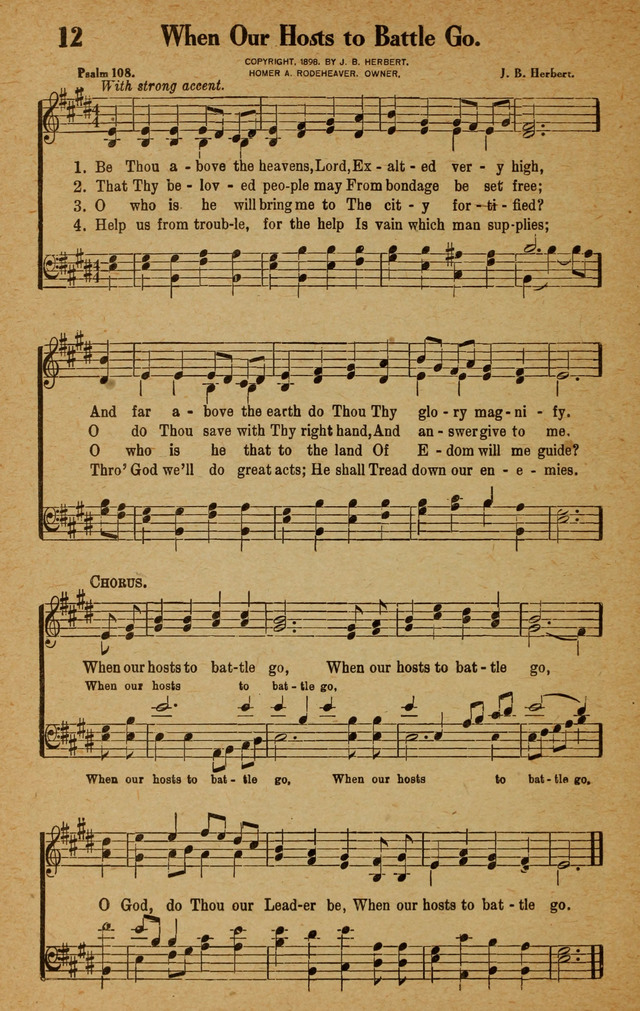 Songs for Service page 12