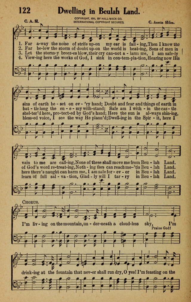 Songs for Service page 122