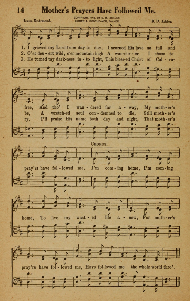 Songs for Service page 14