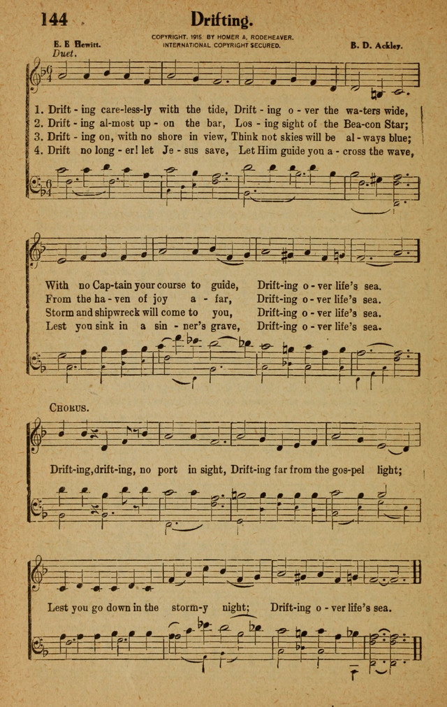 Songs for Service page 144