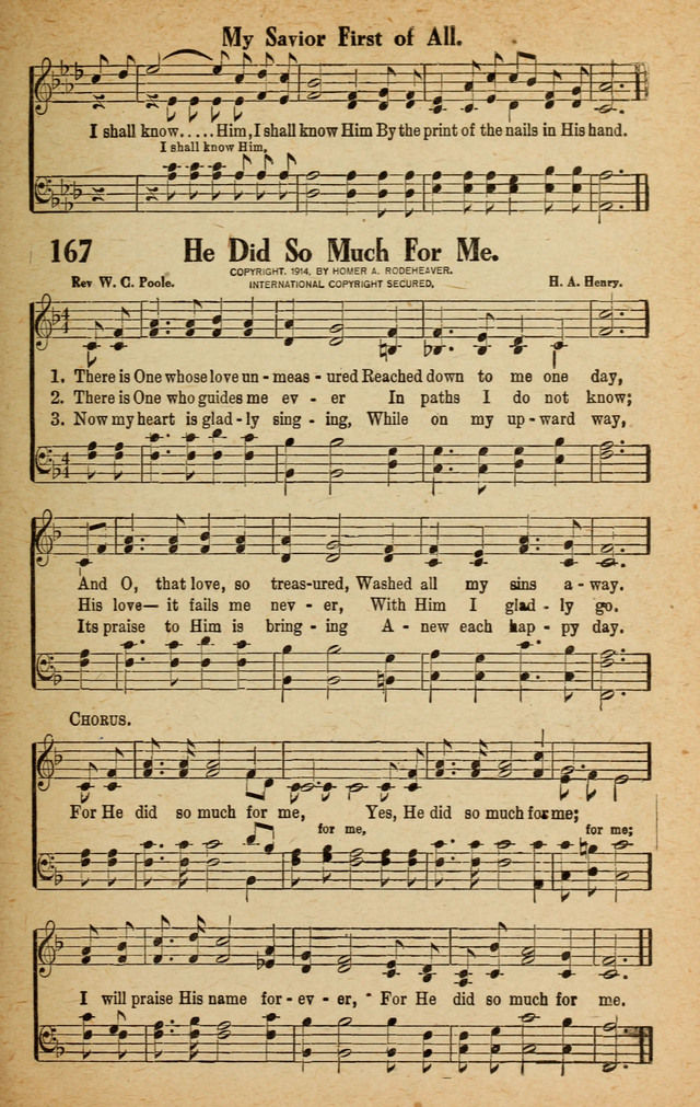 Songs for Service page 167