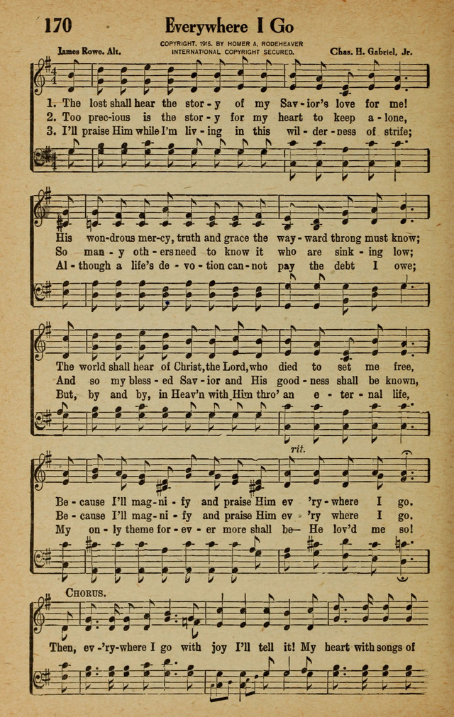 Songs for Service page 170