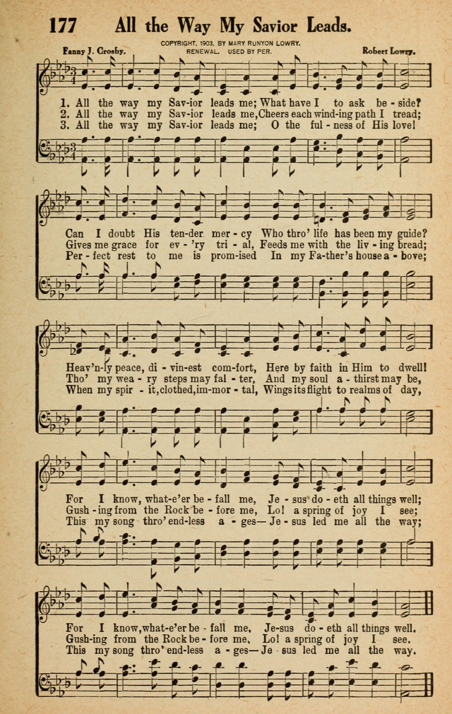 Songs for Service page 177