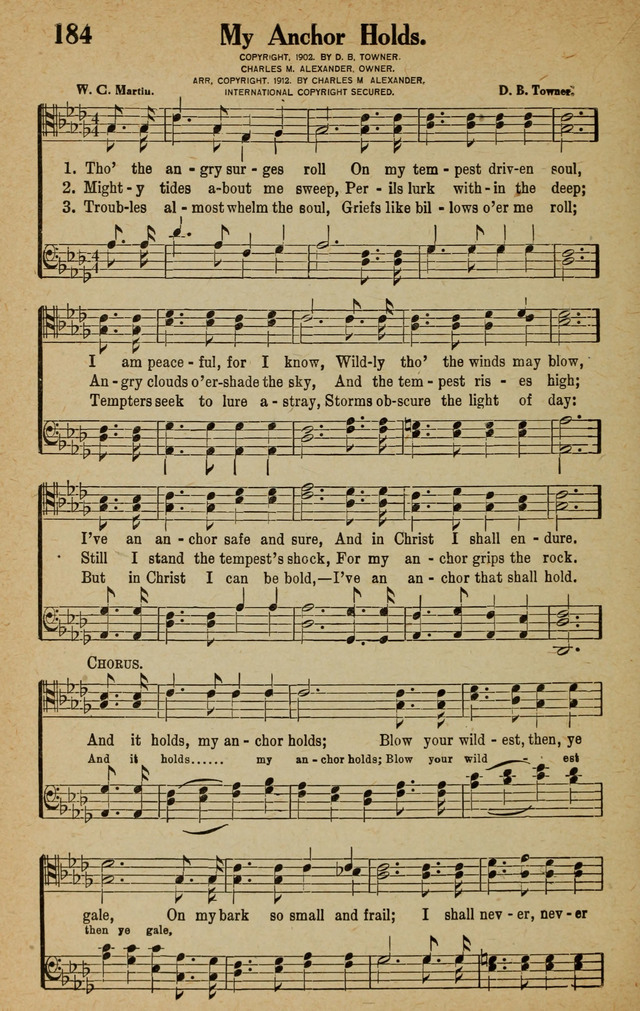 Songs for Service page 184