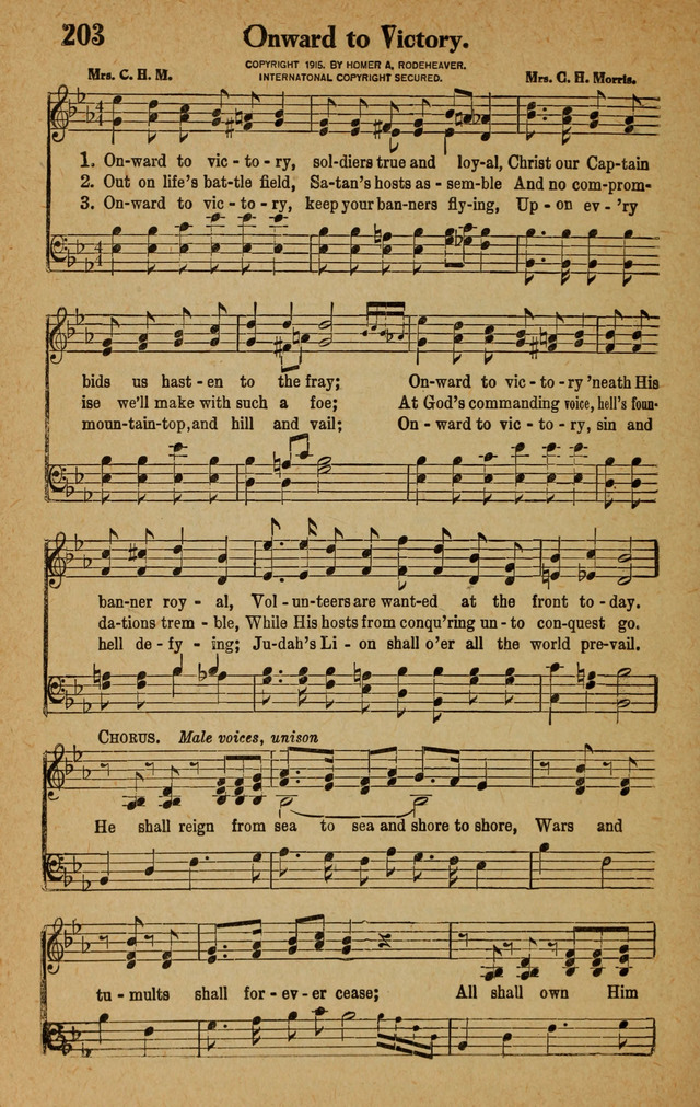 Songs for Service page 208