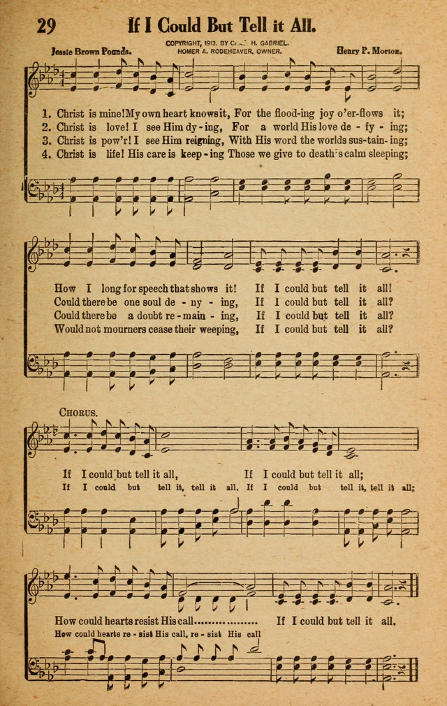 Songs for Service page 29