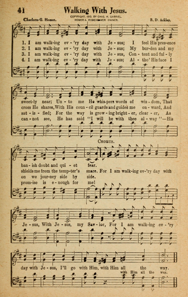 Songs for Service page 41