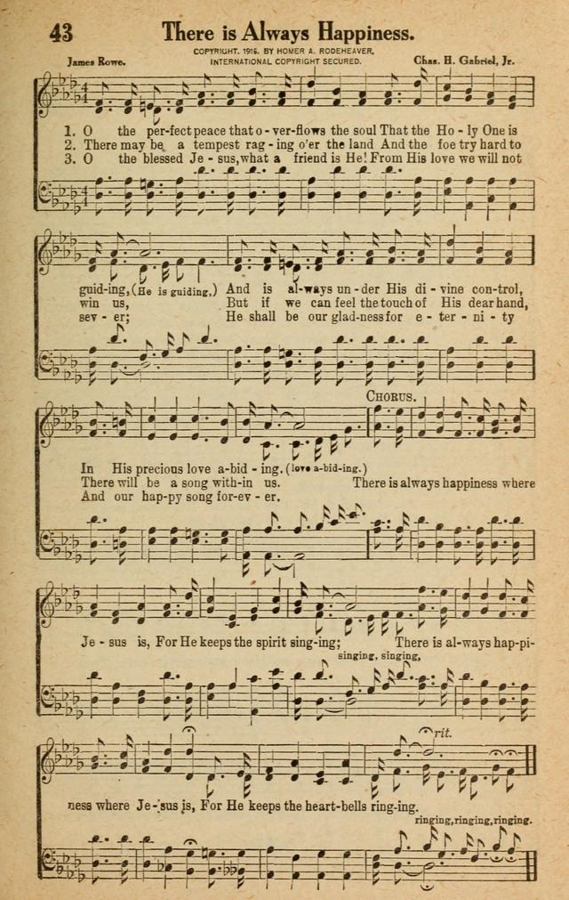 Songs for Service page 43