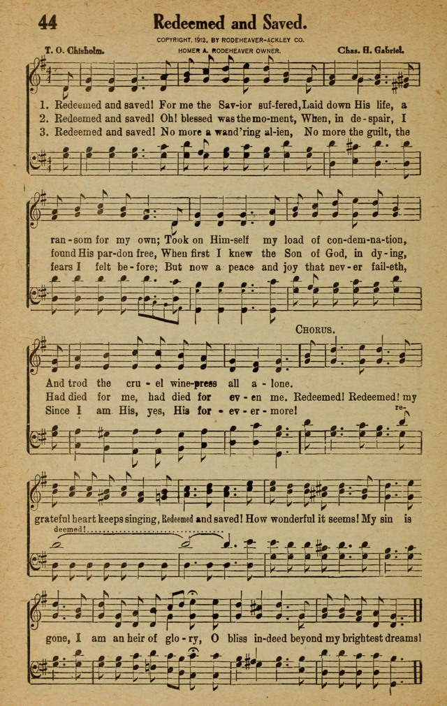 Songs for Service page 44