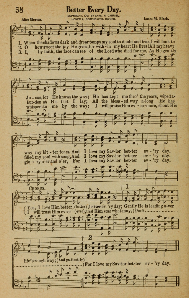 Songs for Service page 58