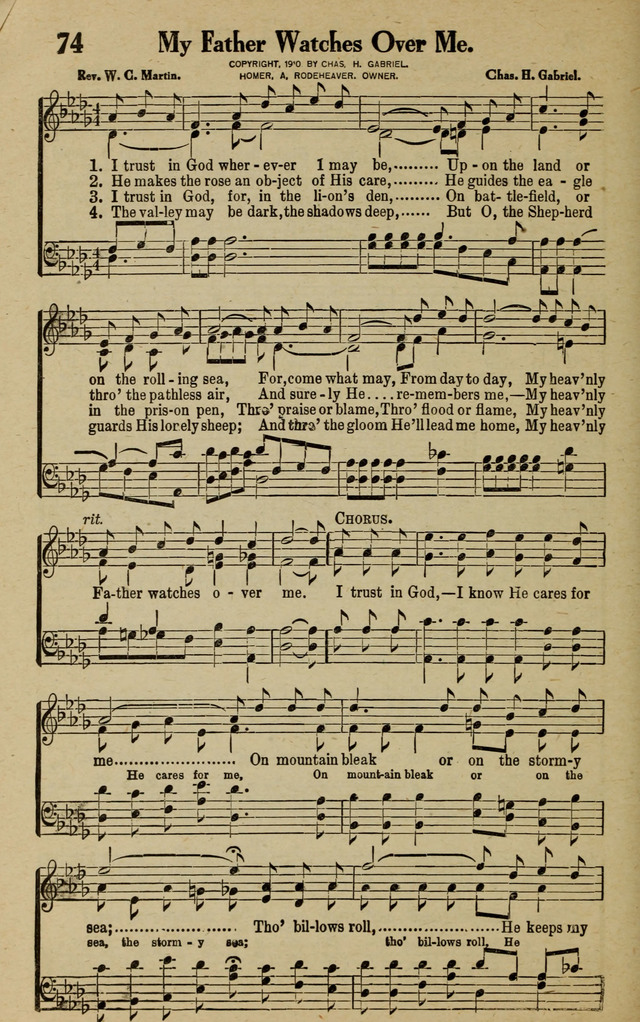 Songs for Service page 74