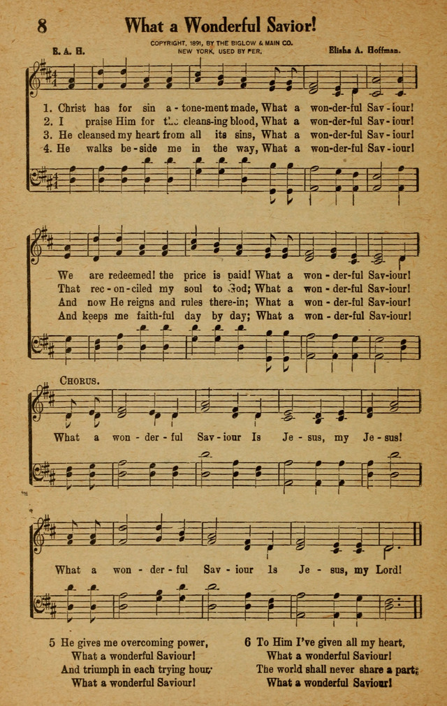 Songs for Service page 8