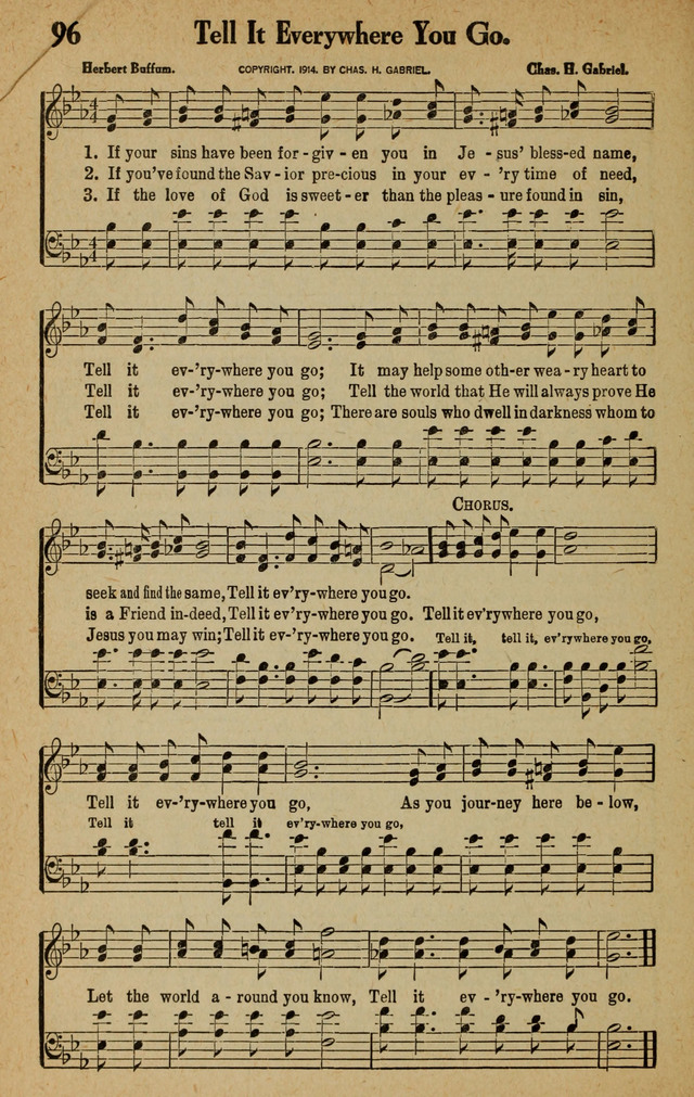 Songs for Service page 96