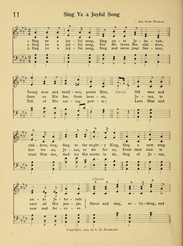 Songs for Sunday Schools: and How to Use Them page 10