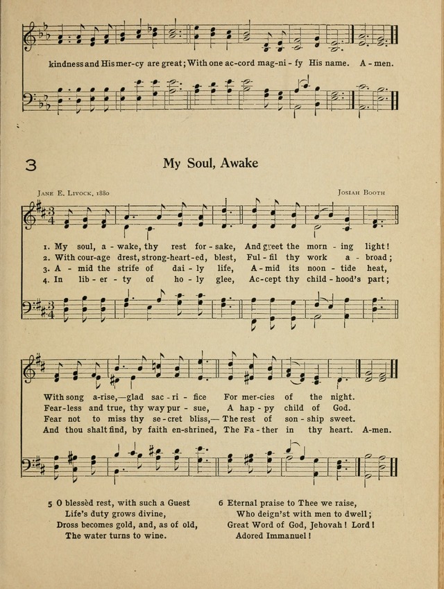 Songs for Sunday Schools: and How to Use Them page 3