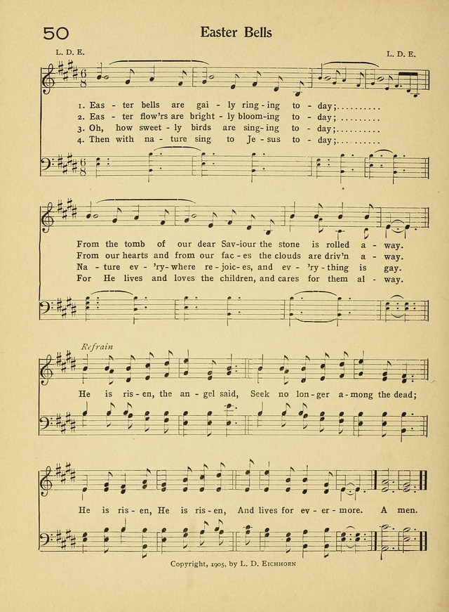 Songs for Sunday Schools: and How to Use Them page 50