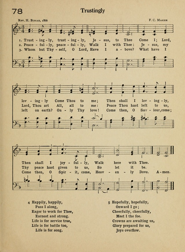 Songs for Sunday Schools: and How to Use Them page 77