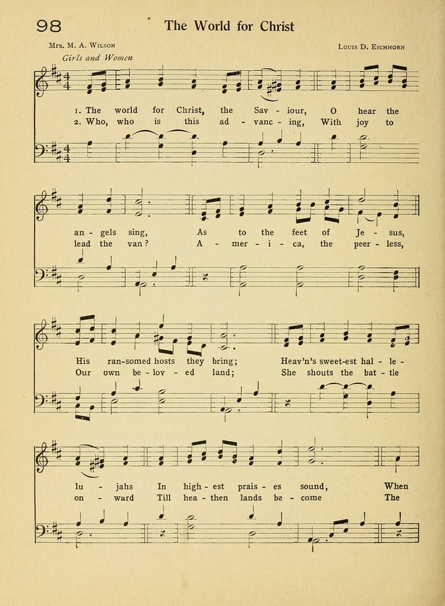 Songs for Sunday Schools: and How to Use Them page 96