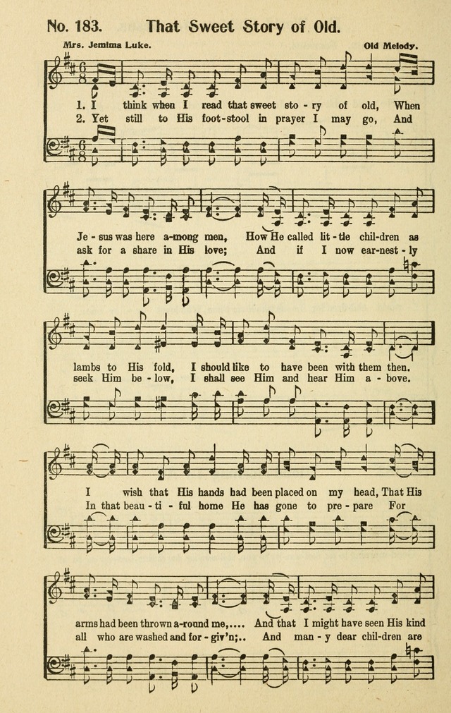 Songs for the Sunday School page 168