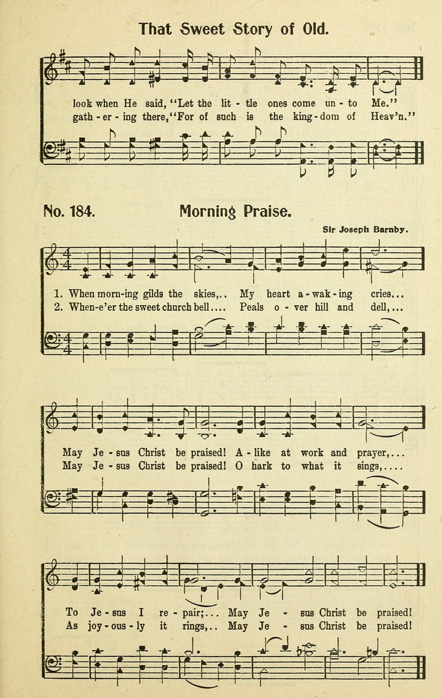 Songs for the Sunday School page 169