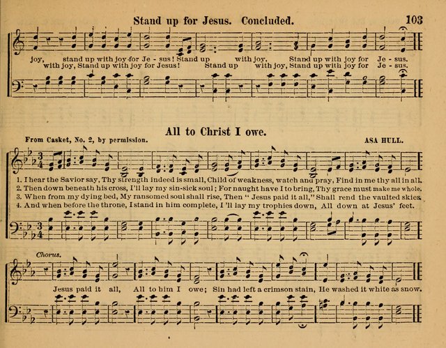 Songs for Worship: in the Sunday-school, social-meeting, and family page 103