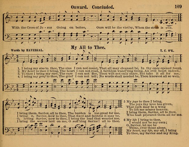 Songs for Worship: in the Sunday-school, social-meeting, and family page 109