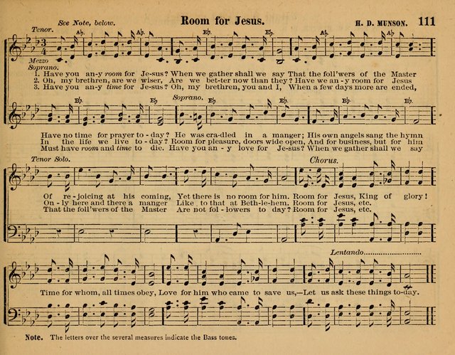 Songs for Worship: in the Sunday-school, social-meeting, and family page 111