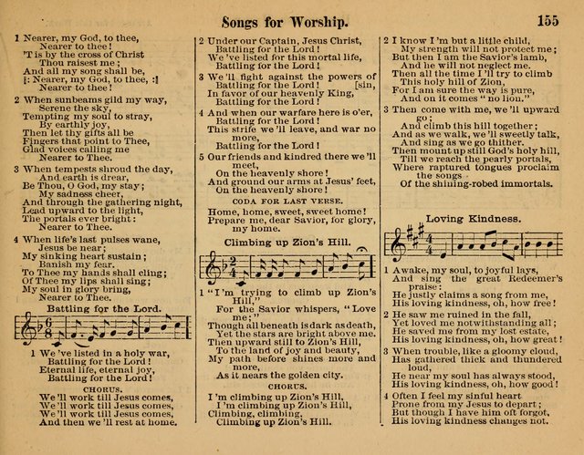 Songs for Worship: in the Sunday-school, social-meeting, and family page 155