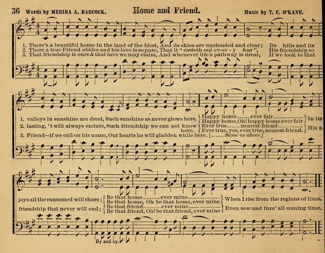 Songs for Worship: in the Sunday-school, social-meeting, and family page 36