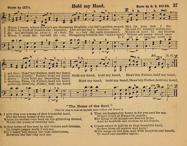 Songs for Worship: in the Sunday-school, social-meeting, and family page 37