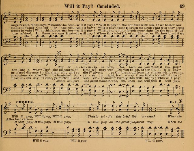 Songs for Worship: in the Sunday-school, social-meeting, and family page 69