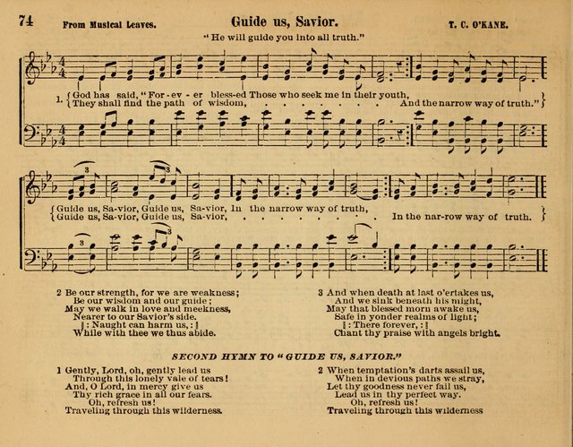 Songs for Worship: in the Sunday-school, social-meeting, and family page 74