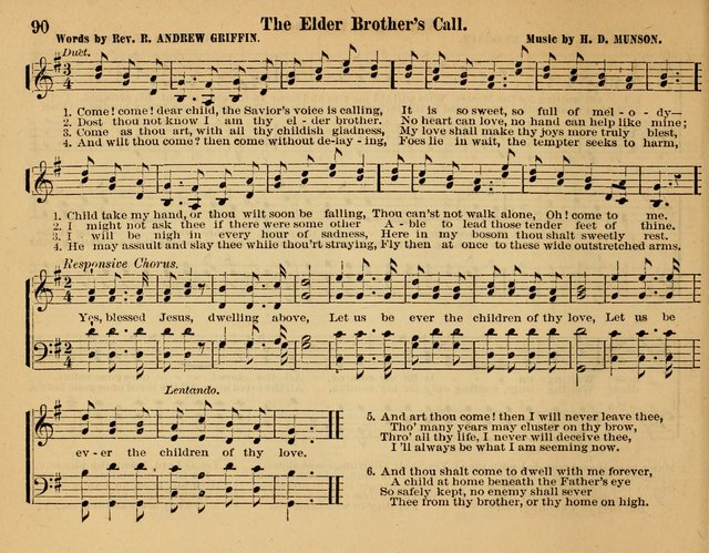 Songs for Worship: in the Sunday-school, social-meeting, and family page 90