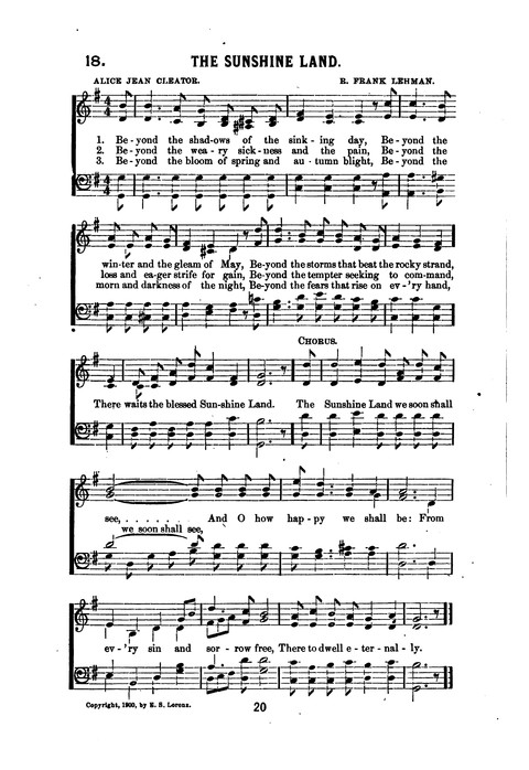 Songs for Work and Worship page 18