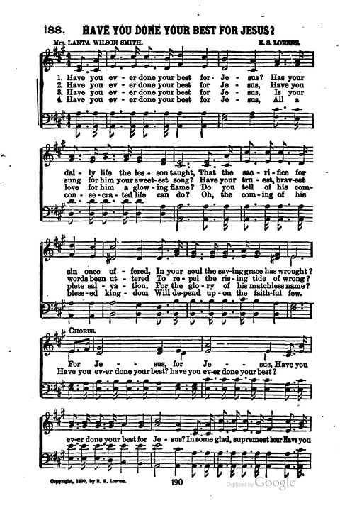 Songs for Work and Worship page 188