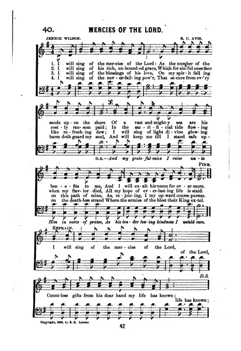 Songs for Work and Worship page 40