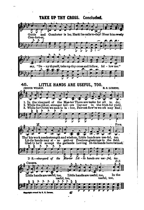 Songs for Work and Worship page 45