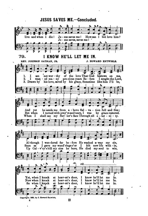 Songs for Work and Worship page 79