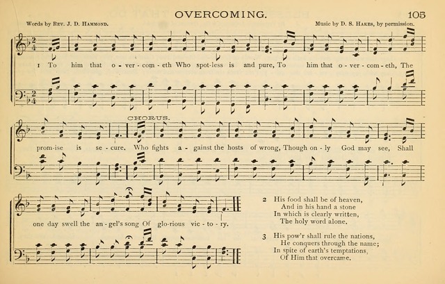 Song Anchor: a Choice Collection of Favorites for Sabbath School and Praise Service page 105