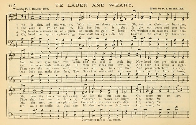 Song Anchor: a Choice Collection of Favorites for Sabbath School and Praise Service page 114