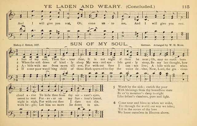 Song Anchor: a Choice Collection of Favorites for Sabbath School and Praise Service page 115