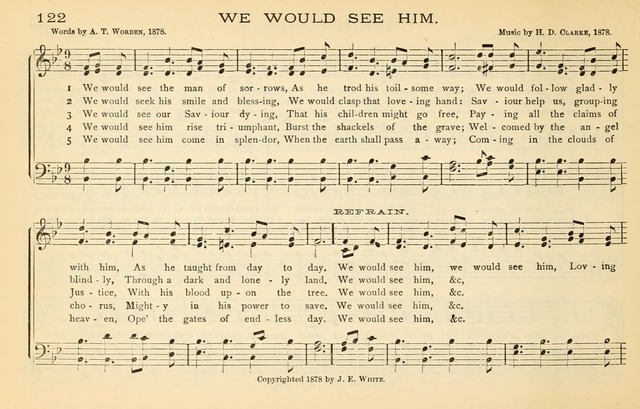 Song Anchor: a Choice Collection of Favorites for Sabbath School and Praise Service page 122