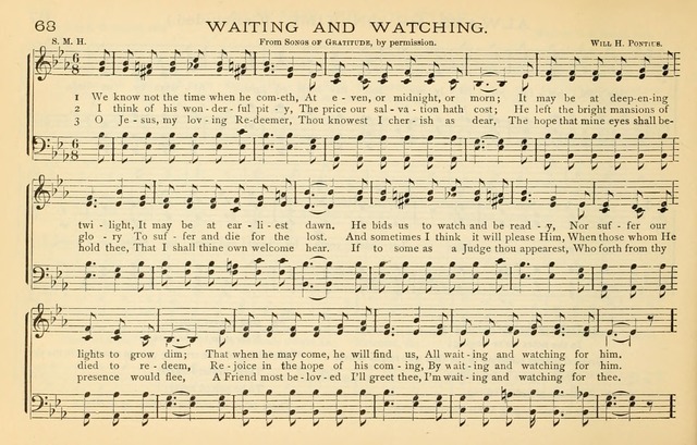 Song Anchor: a Choice Collection of Favorites for Sabbath School and Praise Service page 68