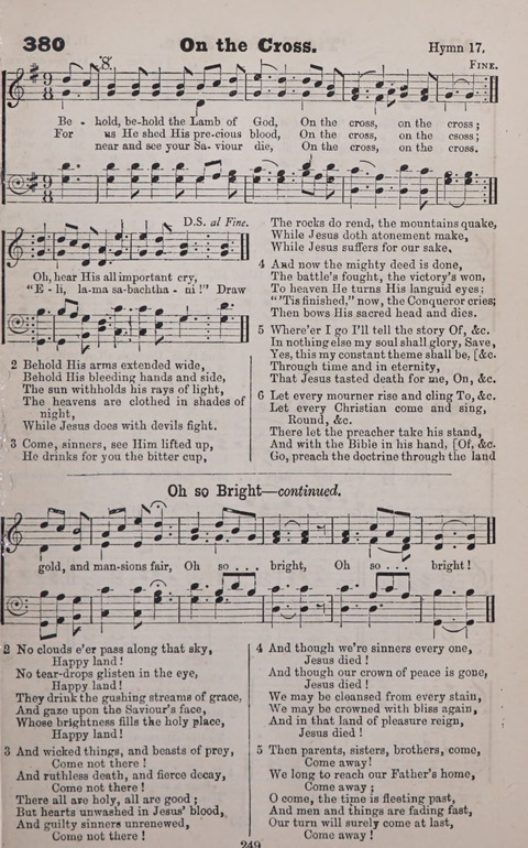 Salvation Army Music: (formerly published as "Revival Music") with supplementary tunes page 249