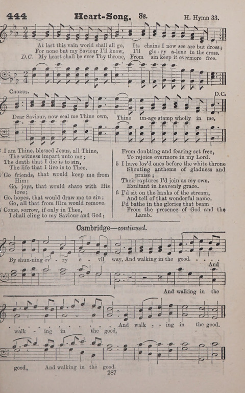 Salvation Army Music: (formerly published as "Revival Music") with supplementary tunes page 287